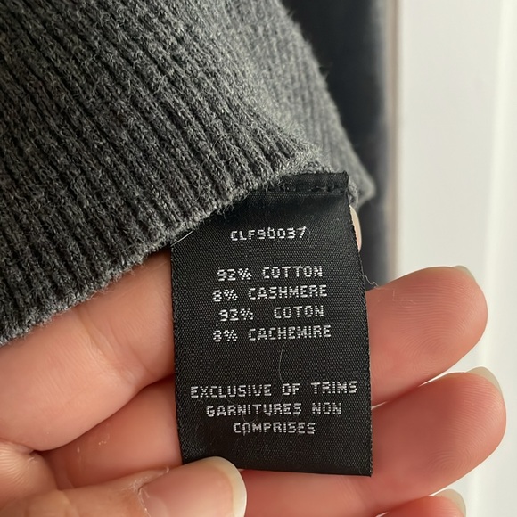 Cotton & Cashmere shirt Cowl Neck - Picture 4 of 8